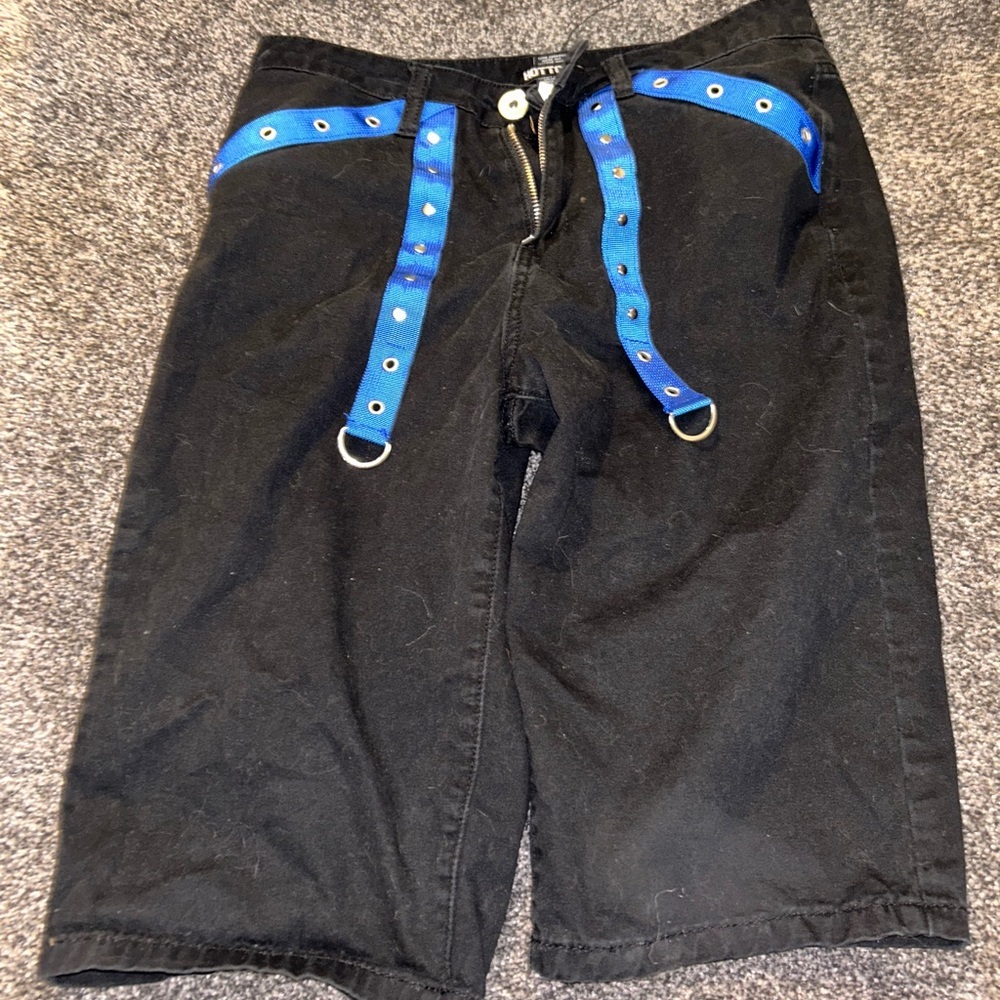 Hot Topic Black Denim Shorts
